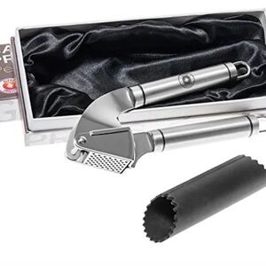 NIB Garlic Press & Peeler Set